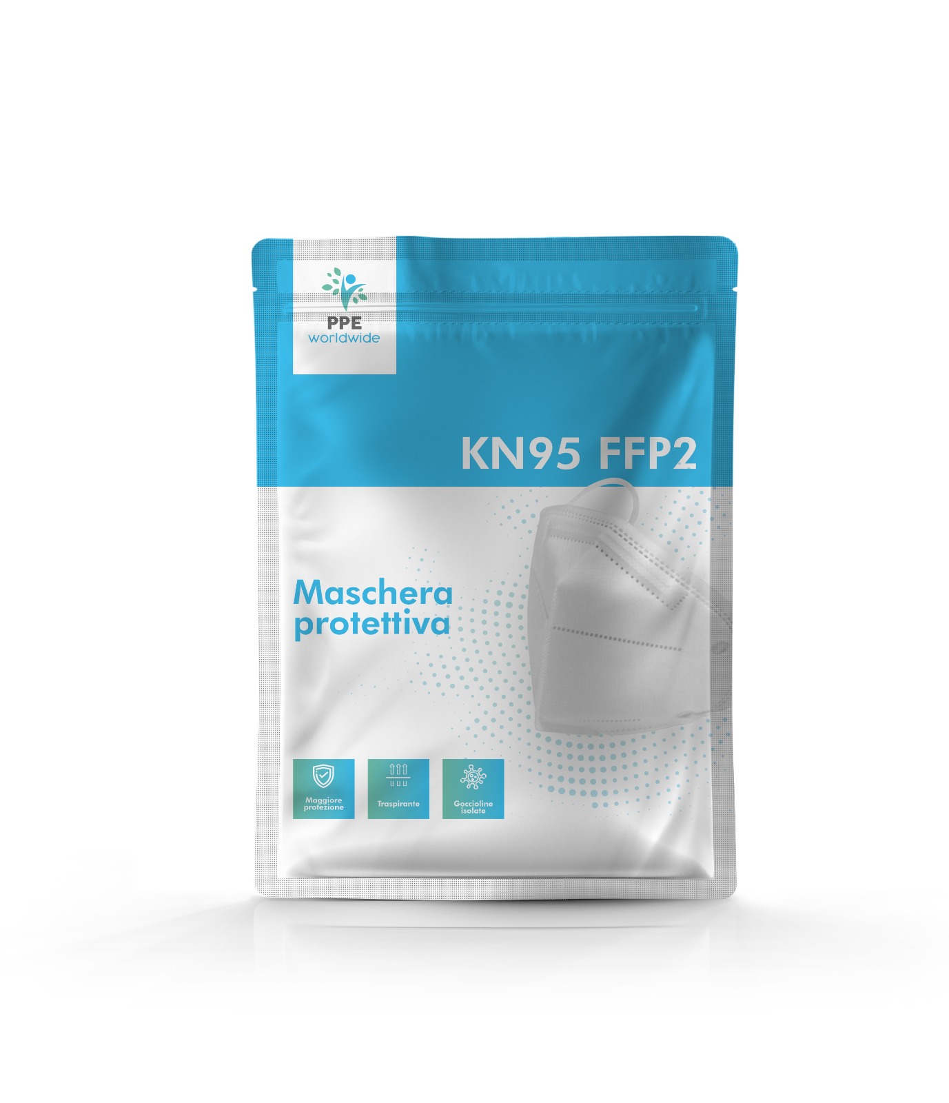 Mascherine FFP2 - KN95 e N95 Mascherina Protettiva Filtro 95% Certificata CE